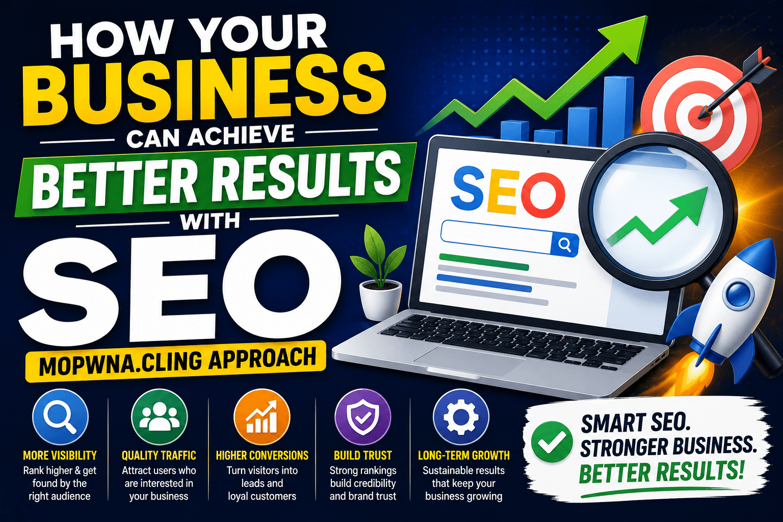 How Your Business Can Achieve Better Result with SEO MOPWNA.CLING Approach